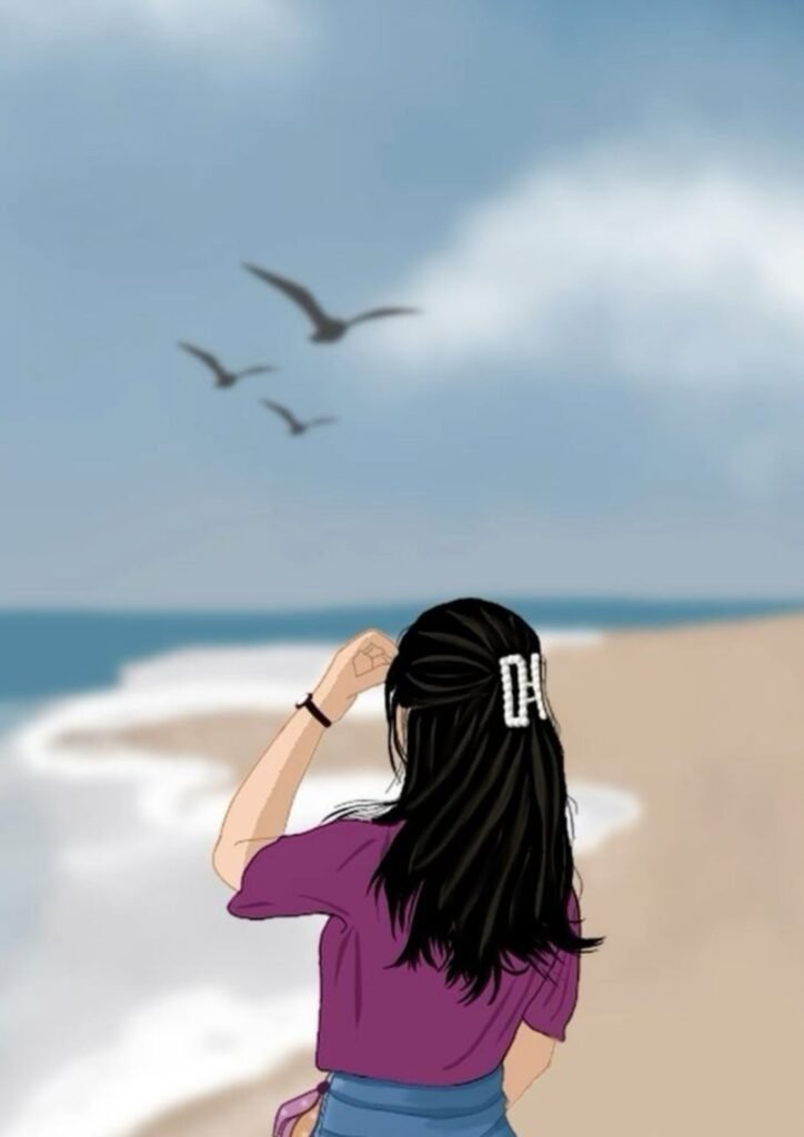 Instagram Cartoon DP for Girls