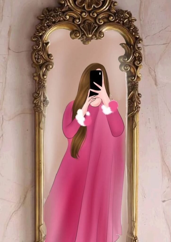 Instagram Cartoon DP for Girls