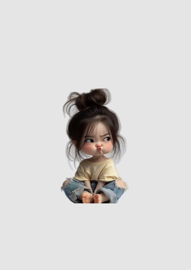 Instagram Cartoon DP for Girls
