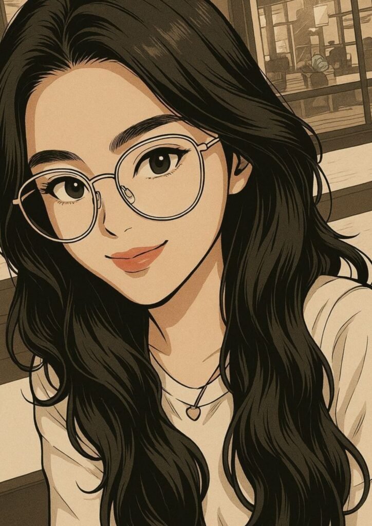 Instagram Cartoon DP for Girls