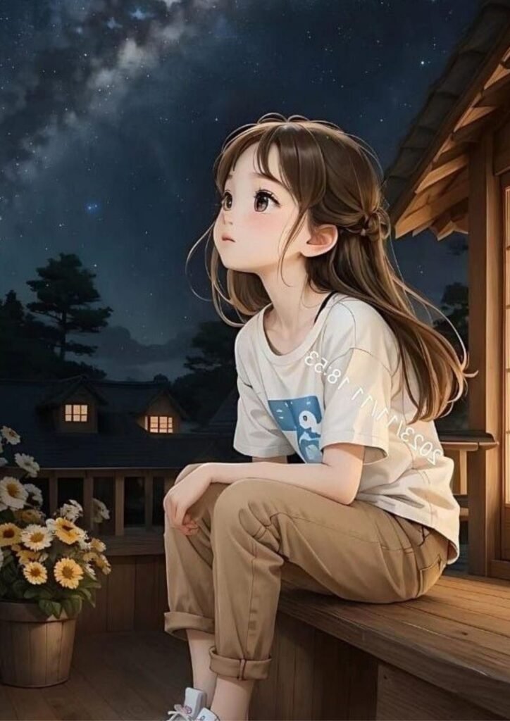 Instagram Cartoon DP for Girls
