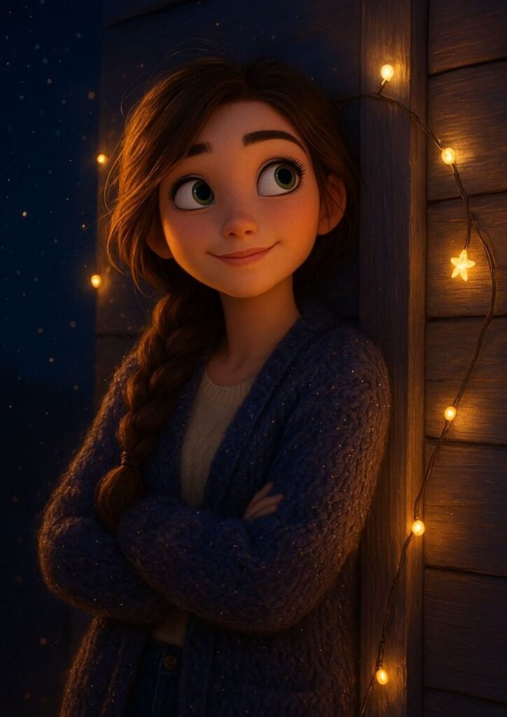 Instagram Cartoon DP for Girls