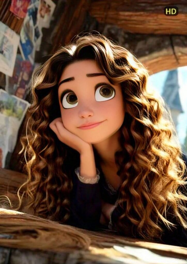 Instagram Cartoon DP for Girls