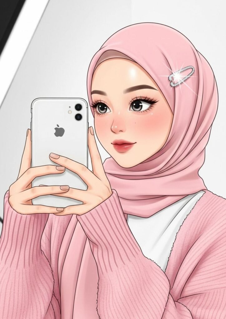 Instagram Cartoon DP for Girls