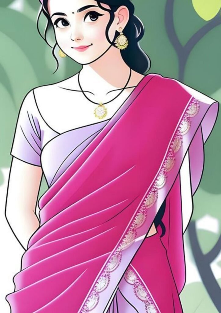 Instagram Cartoon DP for Girls