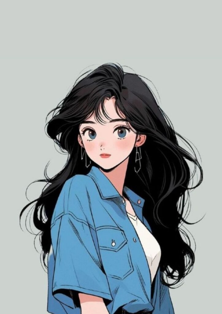 Instagram Cartoon DP for Girls