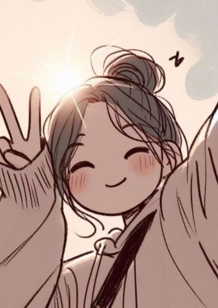 Instagram Cartoon DP for Girls