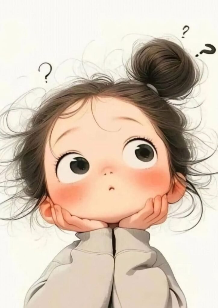 Instagram Cartoon DP for Girls