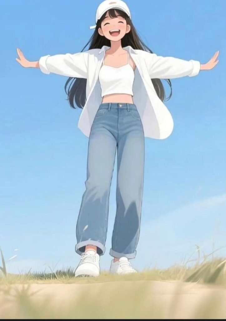 Instagram Cartoon DP for Girls